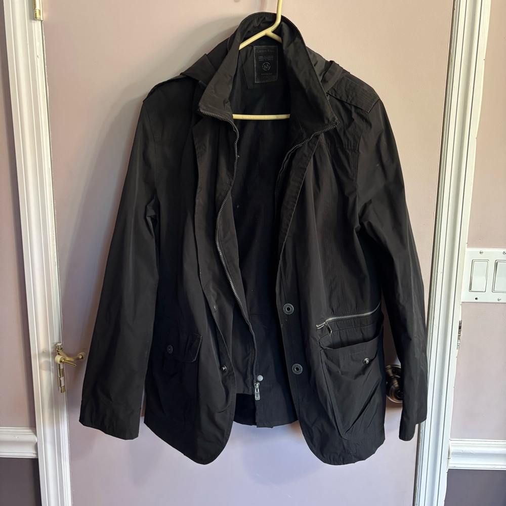 Calvin Klein Charcoal Utility Jacket